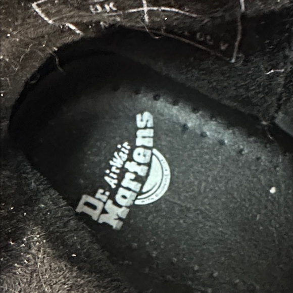 Dr. Martens Black Leather Combat Boots - Picture 13 of 16